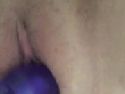 Shoved vibrator into my tight pussy - it doesn’t fit!! Help 2/16