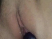 Shoved vibrator into my tight pussy - it doesn’t fit!! Help 4/16