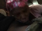 Good deep throat from wifey