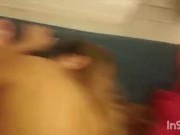 Amira sucking, fucking and swallowing BBC 7/16