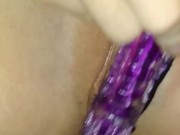 Sexy Milf In Lingerie Fingers And Fucks Herself With Toys 7/16