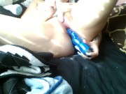 Amateur tattooed slut fucking herself to orgasm 13/16