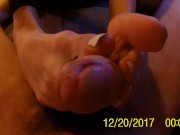Good night footjob 11/16
