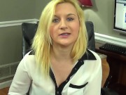 Secretary blows her boss at work - Fifi Foxx Aiden Valentine 2/16