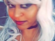 SnapChat: Storm fucks Black Panther I twitter: @BlkPornMatters 4/16