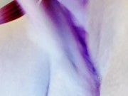 Closeup orgasm (family in room next to me) 10/16