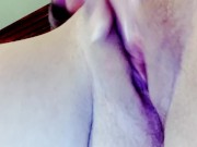 Closeup orgasm (family in room next to me) 16/16