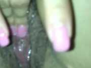 Amateur whitgirl soaking office chair solo 6/16