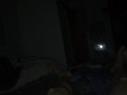 Slut gets pussy filled with cum 11/16