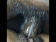 SQUIRTING IN THE BACKSEAT