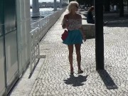 Very hot orgasm on telecabine 1/16