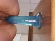 fucking myself with a jelly dildo :) 10/16