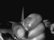 Male stripper masturbation strokes rock hard 7in plus cock 2/16