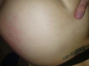 TOTAL STRANGERS cum inside her asshole! What a filthy slut hotwife 2/16
