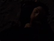 Night Exhib Walk in front of sea 15/16