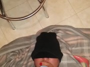 MY GIRL TRAMPLING and ballbusting 2 12/16