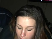 BABYSITTER SUCKED MY DICK LIKE A PRO..DICKTHROBN CUMSHOT 12/16