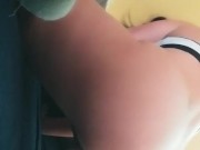 Nerdy slut rides toys 13/16