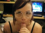 Cock sucking leads to thick facial