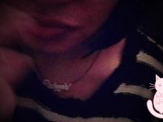 blindfold submissive sperm addict serves under table 15/16