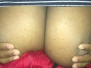 BUSTY EBONY TIT FUCKED BY STRANGER IN CAR 4/16