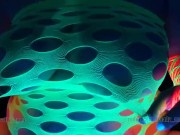 BBW huge tits big nipples milf fucks pussy bad dragon apollo 2/16