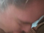 Personal skank talks back so I smacked her twice during my blowjob 9/16