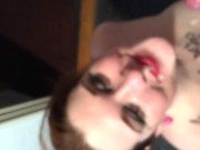HUGE CUMSHOT COMPILATION - Slut get more dicks than most girls in lifetime 10/16