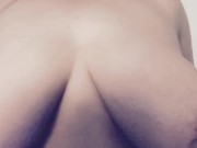 Curvy blonde talks dirty and plays with curves and pussy for you 9/16