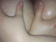 Slow Motion Wife Oiled Her DDD’s While Husbands at work 2/16