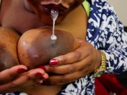 Fucking Herself Made Her BLACK PUSSY POP - Intense SQUIRTING ORGASM - Jade 8/16