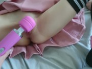 cute girl whimpers and gets her orgasm ruined || intense edging 13/16