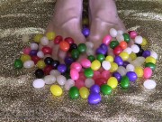 Savor My Toe Candies - ASMR - Bare Foot Fetish 6/16