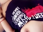 Masturbándome en casa de mi amiga 6/16