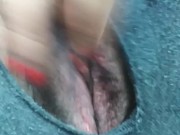Ripped my pants to cum in school parking lot 8/16