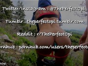 Beautiful young couple fucks in the rain - Tight Pussy Creampie - Ep 4 16/16