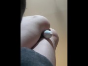 Was so horny, that started to fuck myself staying on the knees till orgasm 15/16