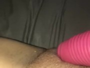 teen has intense orgasm with dildo 10/16