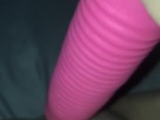 teen has intense orgasm with dildo 9/16