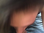 Jerk off in my mouth and let me taste your warm cum 2/16