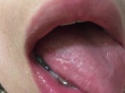 Jerk off in my mouth and let me taste your warm cum 3/16