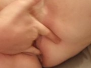 Loud moaning and massive squirt orgasm 8/16