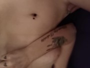 Bad girl playing with her self gets fucked  good when someone  walks in 13/16