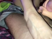 Amateur Girlfriend BEST FootJob EVER 15/16