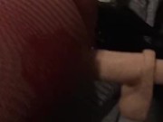 My Cougar Wife Red Lingerie Having Fun 2/16