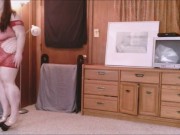 Catching Stepbro Sniffing BBW Panties 3/16