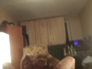 POV. MartaSW suck big dragon dick 2/16