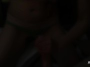 College Girlfriend in Panties Strokes Cock POV 15/16