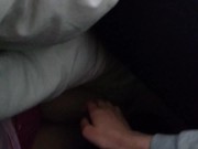 cute and intimate lesbian morning sex || trembling orgasm 2/16