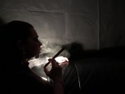 Complete cigar inhale in double pumping 4/16